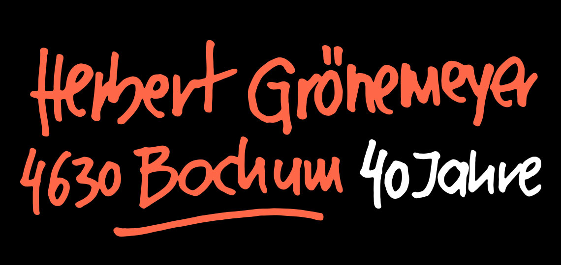 Herbert Groenemeyer 40 Jahre Bochum Teaser
